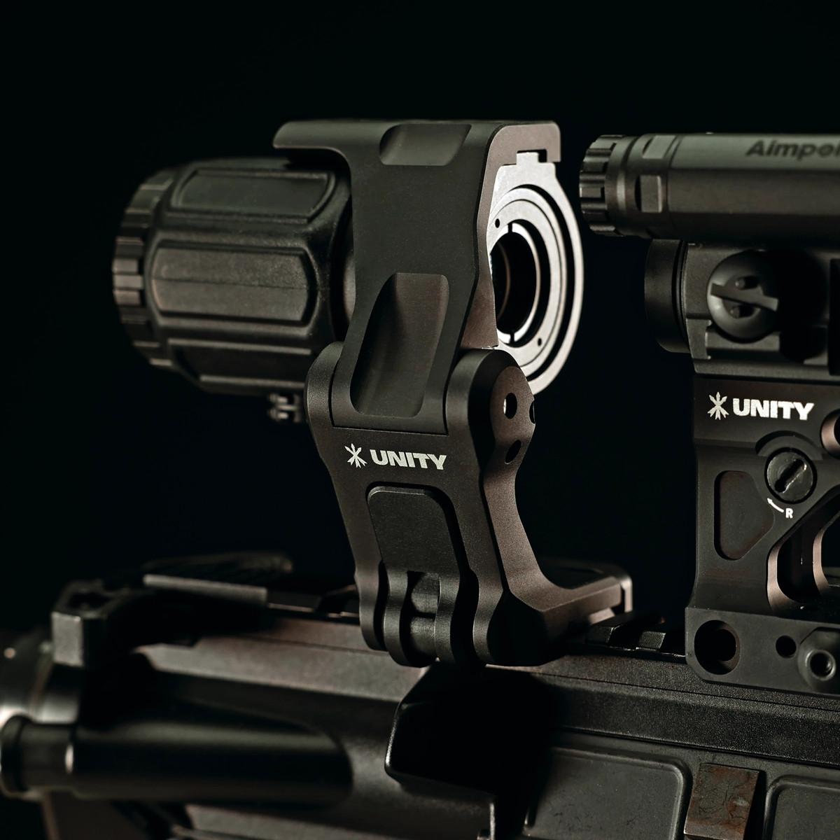 Unity Tactical - Montaż Powiększalnika Omni Fast - Czarny - FST-OMB