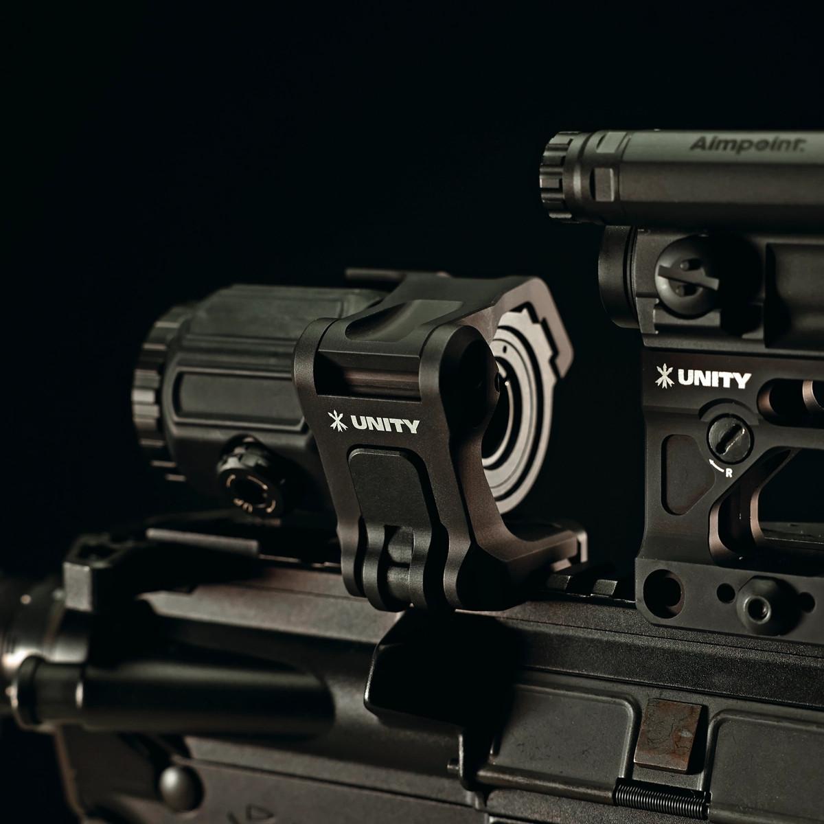 Unity Tactical - Montaż Powiększalnika Omni Fast - Czarny - FST-OMB